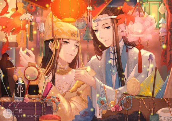 （魔道祖师同人）史书工笔系列——金光瑶