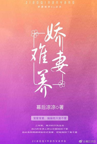 娇妻难养