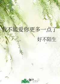 我不能爱你更多一点了