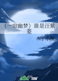 （一帘幽梦）谁是汪紫菱