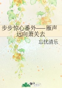 《步步惊心番外——雁声远向萧关去》