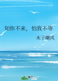 《知你不来,怕我不等》