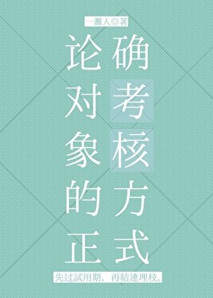 《论对象的正确考核方式》