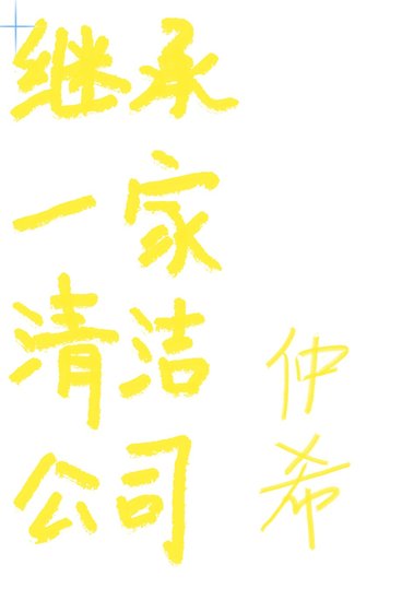 继承一家清洁公司