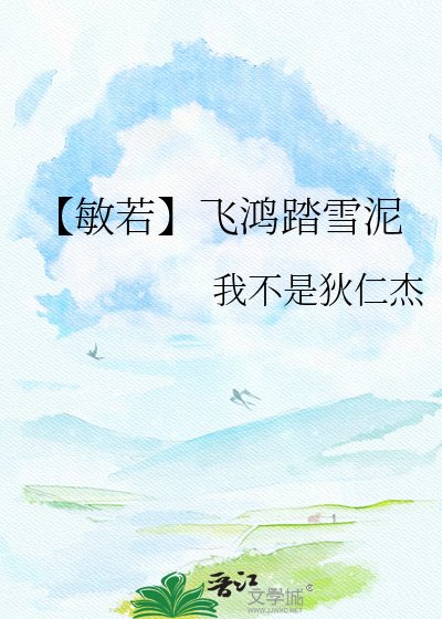 《【敏若】飞鸿踏雪泥》